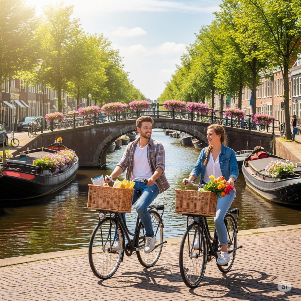 自転車で、深呼吸して、つながる旅。心で感じるオランダの時間