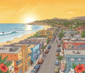 ヨガとサーフと海辺の風。エンシニータスで過ごす癒しの休日