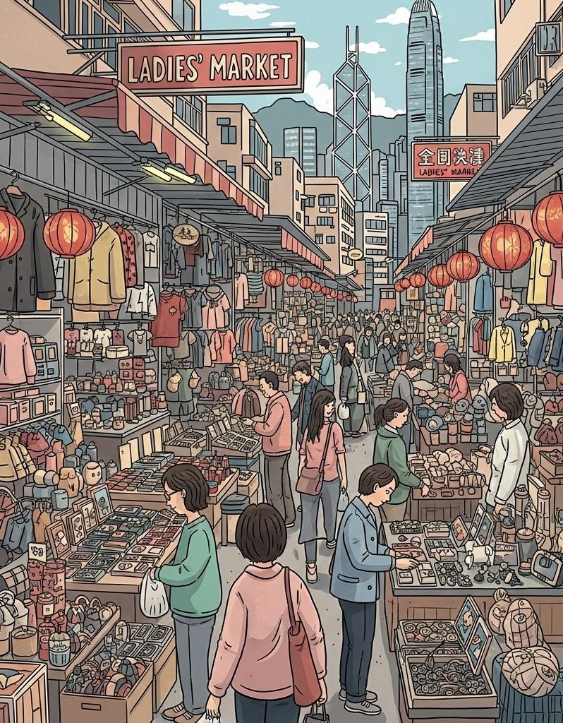 お買い物天国！女人街（Ladies Market）の歩き方ガイド
