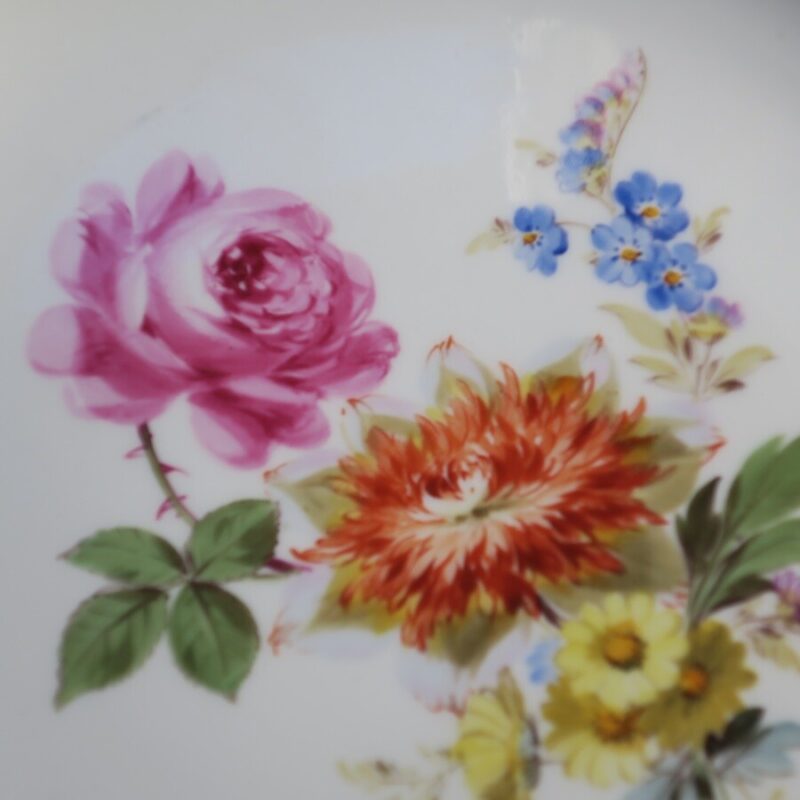 【一級品】マイセンのコバルトブルー皿（24.5cm） - 画像 (3)