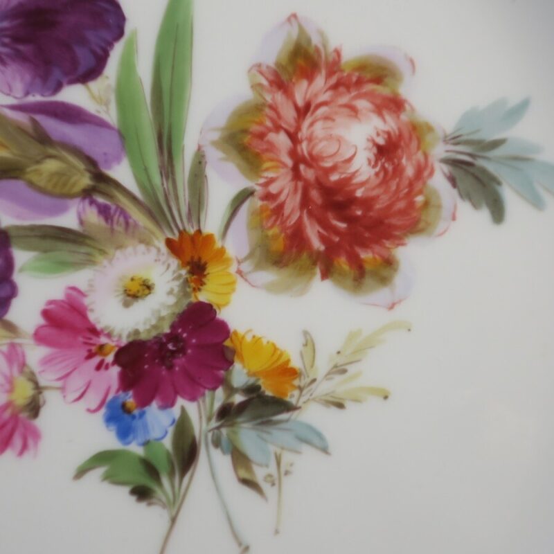 【大皿】マイセンのコバルトブループレート（24.5cm） - 画像 (4)