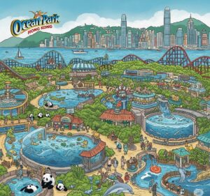 まるで海の中にいるみたい！オーシャンパーク水族館エリアの楽しみ方