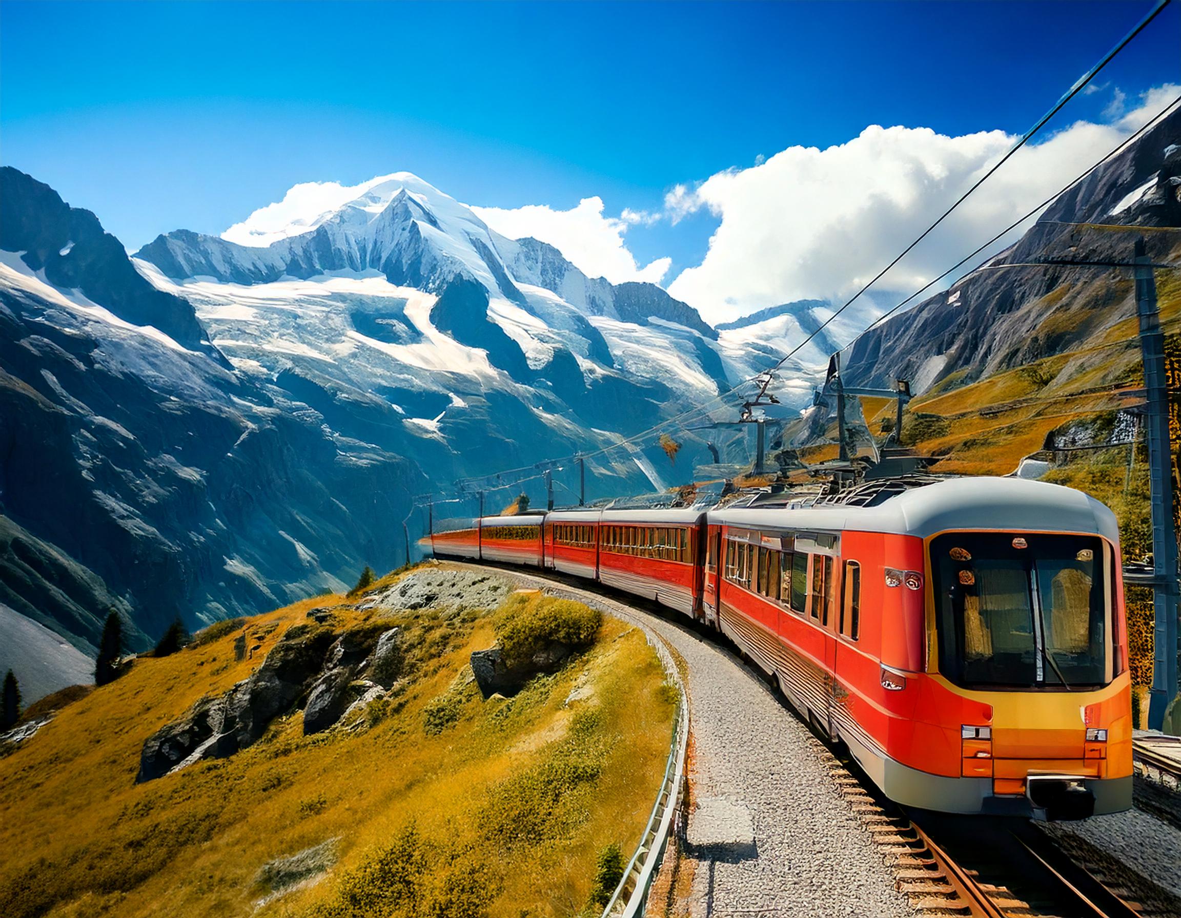 スイスの美を列車で巡る：心奪われる景観ルート10選