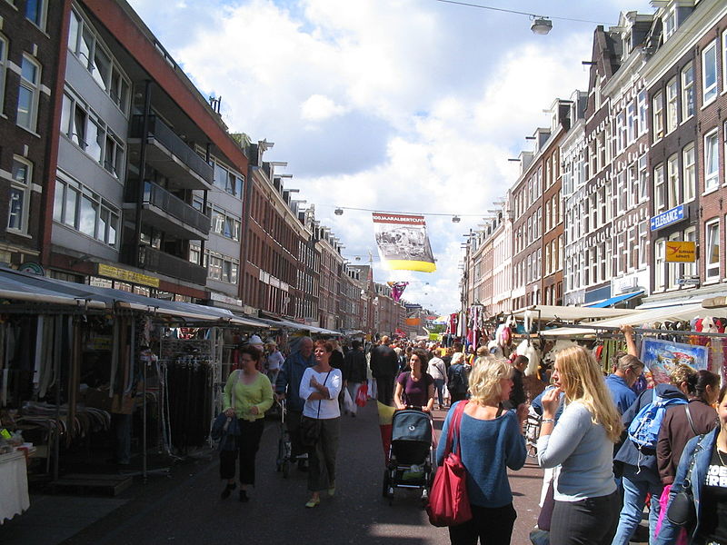 オランダ最古の日替わり市場！アルバート・カイプ・マーケット