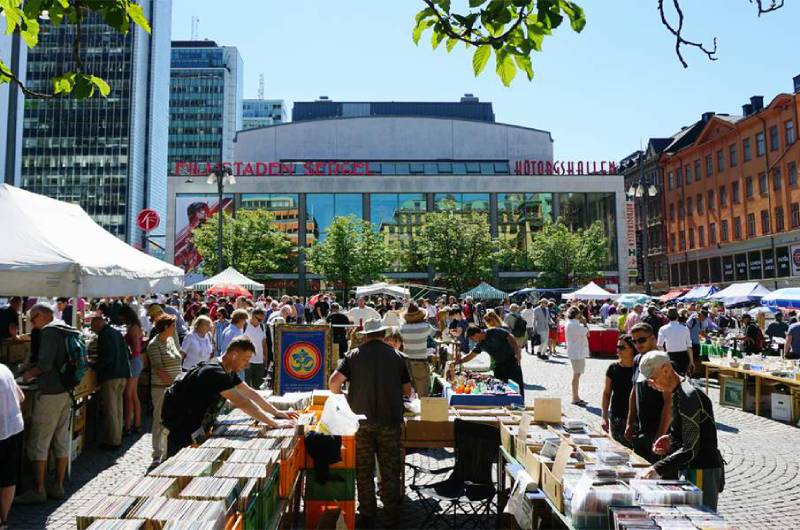 ヒュートリエット・フリーマーケット / Hötorget flea market