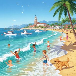 人混みを避けて、ベンチュラでのんびり過ごすカリフォルニア旅